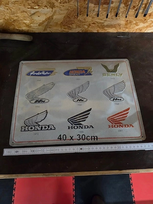 zu verkaufen Deko Blechschild & Teppich & Uhr Bild 3