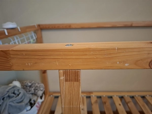 IKEA Bett "Kura" abzugeben Bild 3