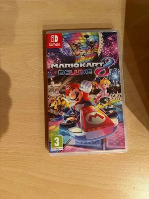 Nintendo Switch V2 (grau) + Mario Kart 8 Deluxe, OVP Bild 3