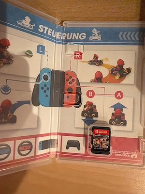 Nintendo Switch V2 (grau) + Mario Kart 8 Deluxe, OVP Bild 4