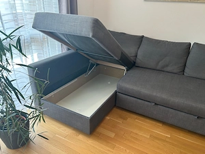 IKEA Eckbettsofa mit Bettkasten zu verschenken! Bild 3