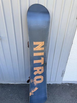 Nitro Snowboard 164 cm mit Bindung für Schuhgröße 45 46 Bild 4