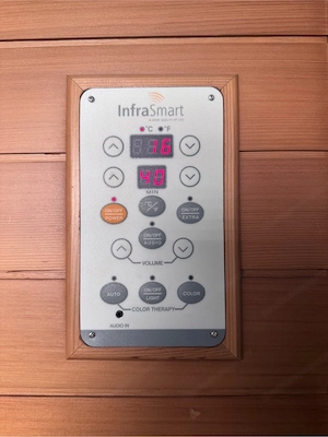 Infrafit-Wärmekabine mit VapoSystem Jk120 Comfort Bild 2