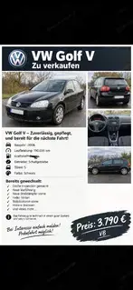 Vw Golf V  2006 Diesel Bild 3
