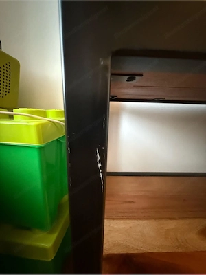 Regal Gusseisen und Akazienholz Bild 2