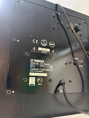 yamaha subwoofer Bild 2