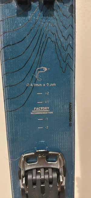 touren ski 172cm Bild 4