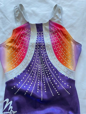 MILANO Gymnastikanzug Fierce Rainbow Gr.140-146 Bild 2