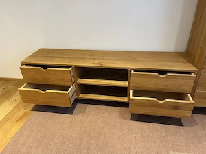 Vollholz-Garderobe Bild 2