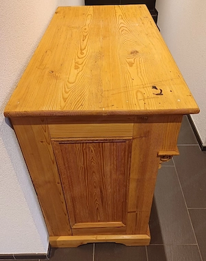 schöne Bauernkommode mit 4 Schubladen Bild 5