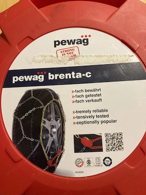 Verkaufe Schneeketten gebraucht Marke PEWAG brenta-c Bild 2