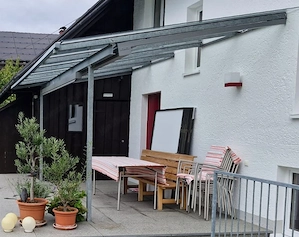 Glasdach, Terrassenüberdachung,  Bild 3