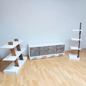 Lowboard - Verkaufsregal - Treibholz Bild 4