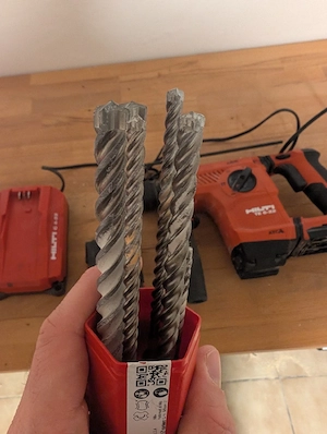 Hilti Te6-22 Nuron Schlagbohrmaschine mit Ladegerät und Akku Bild 5