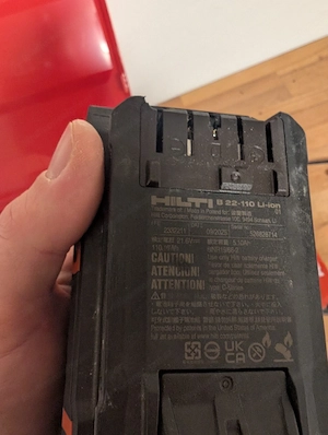 Hilti Te6-22 Nuron Schlagbohrmaschine mit Ladegerät und Akku Bild 3