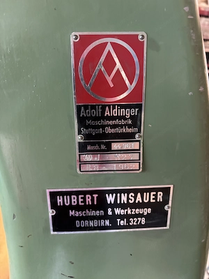 Bandsäge Aldinger Bild 5