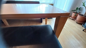 Esszimmertisch 160x95 cm ausziehbar Bild 4