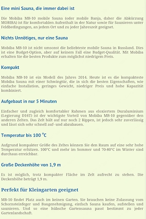 Saunakomplettset mit Zubehör  Bild 2