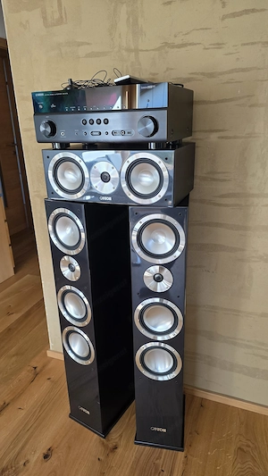 2x Canton Chrono 509 DC + 1x 505 Center mit AV Receiver Yamaha RX-V775 Bild 3