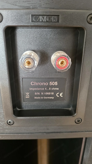 2x Canton Chrono 509 DC + 1x 505 Center mit AV Receiver Yamaha RX-V775 Bild 6