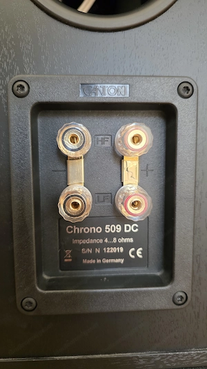 2x Canton Chrono 509 DC + 1x 505 Center mit AV Receiver Yamaha RX-V775 Bild 8