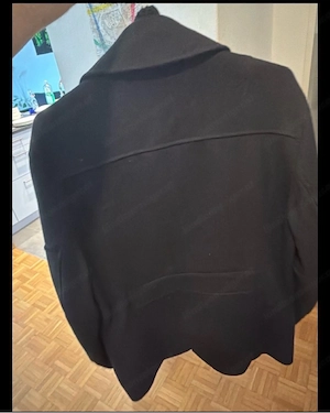 Warmer Hugo Boss Winter-Wolle-Jacke, Größe Medium, Schwarz Bild 2
