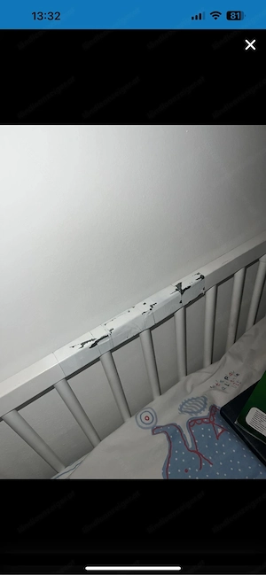 Babybett Kinderbett zu verschenken Bild 2