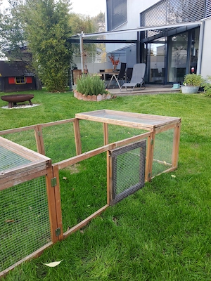 Außengehege für Meerschweinchen oder Hasen Bild 2
