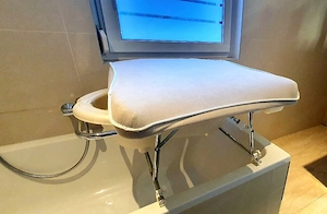 Bade-Wickelaufsatz für Badewanne Bild 4