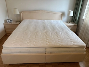 Bett Boxspring Doppelbett neuwertig Bild 2