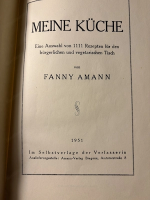 Fanni Amann Meine Küche 1951 Bild 3