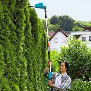 Teleskop-Heckenschere und Kettensäge neuwertig 