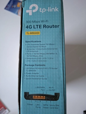4G LTE WLAN Router - voll funktionsfähig, nur kurz benutzt Bild 4