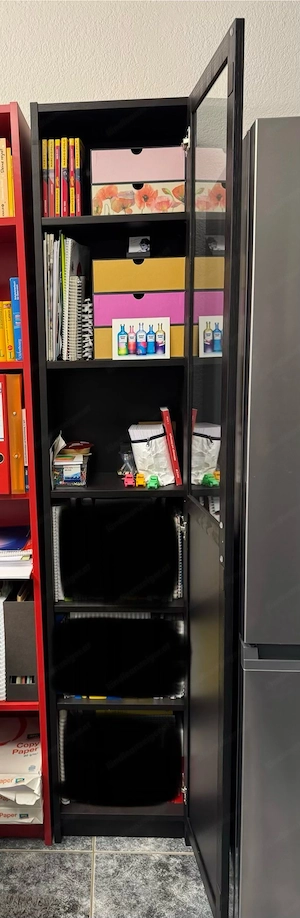 Ikea Vitrine Billy Oxberg Bild 2