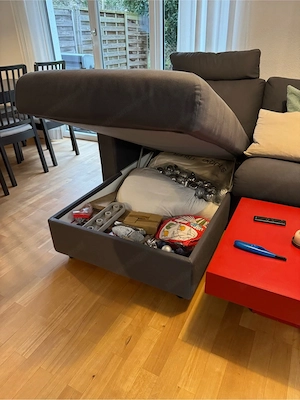 Ikea Vimle 3er Sofa mit Récamiere Bild 2