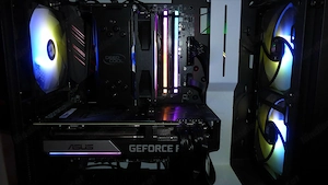 Gamer PC - Intel Core i9 9900 - 32GB DDR4 3200 MHz - Asus RTX 3070 8GB - 2X1 TB SSD !! - Windows 11  Bild 2