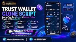 Trusted Trust Wallet Clone Script for Cryptocurrency Wallet Development