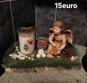 Weihnachts od.  Grab Dekoration 