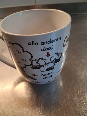 tasse ohne die ist alles doof Bild 4