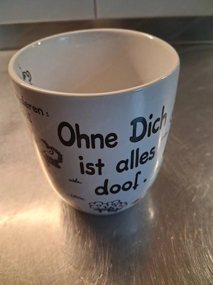 tasse ohne die ist alles doof Bild 2