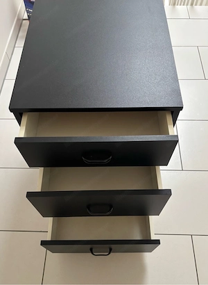 Rollcontainer schwarz 60h   42b  50t sehr guter Zustand Bild 4