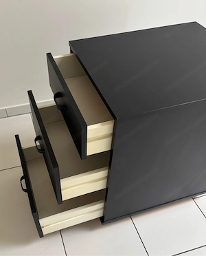 Rollcontainer schwarz 60h   42b  50t sehr guter Zustand Bild 2