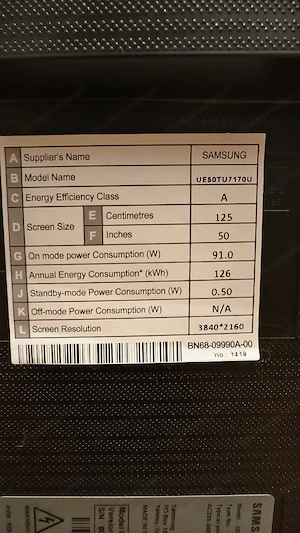 Samsung 55" Smart TV UHD Bild 2